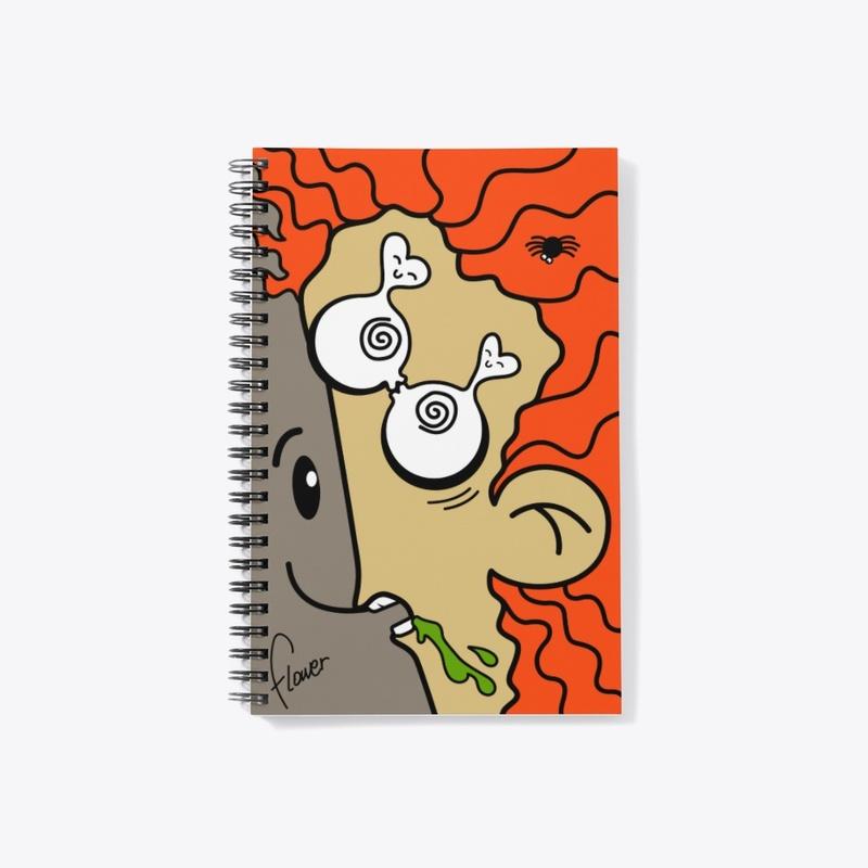 InLove Spiral Notebook (Orange)