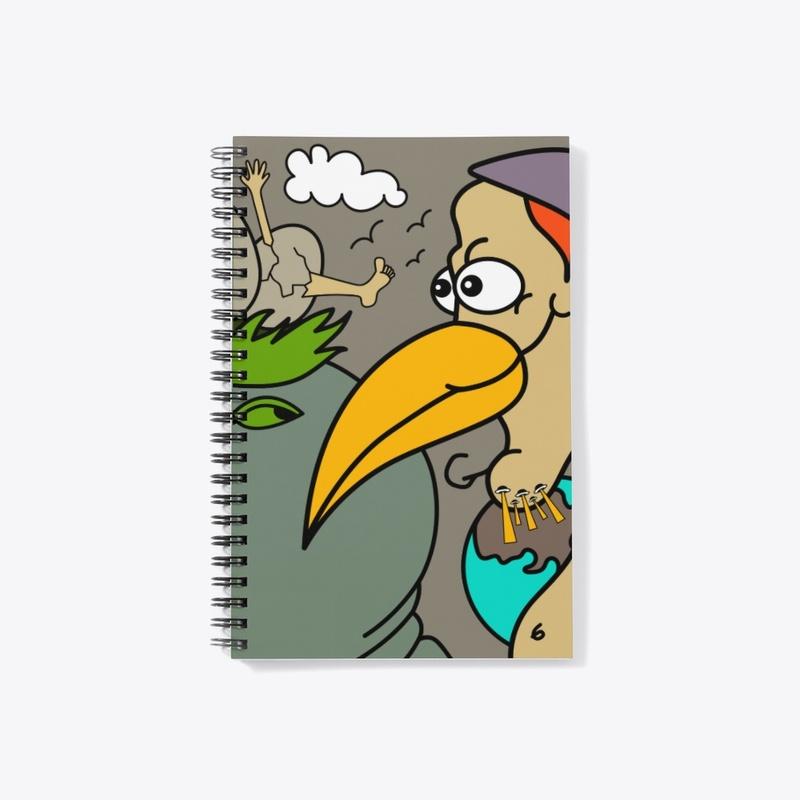 Birdman Spiral Notebook