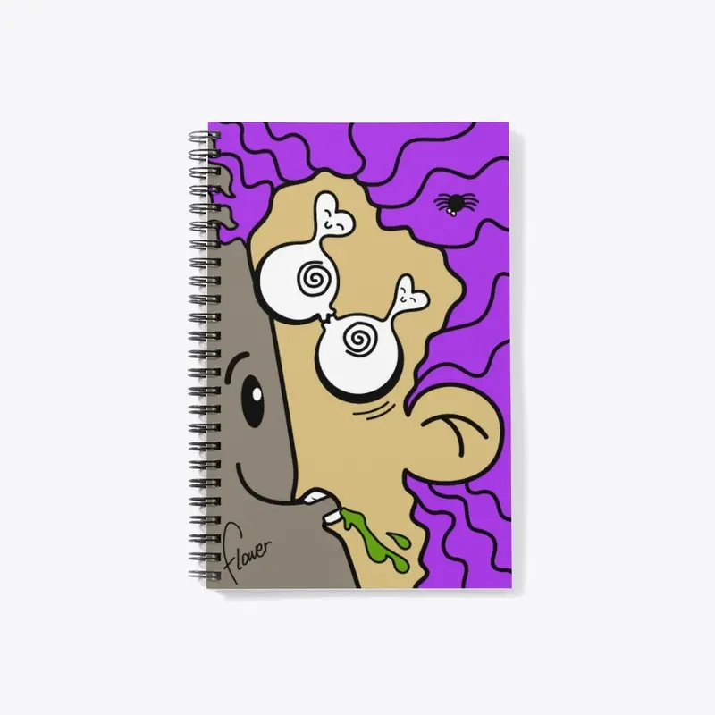 InLove Spiral Notebook (Purple)