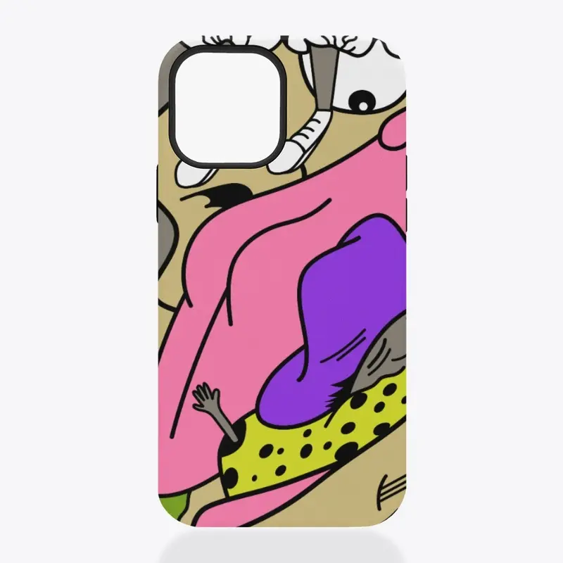 Purple Hat Art Phone Case – Protective 