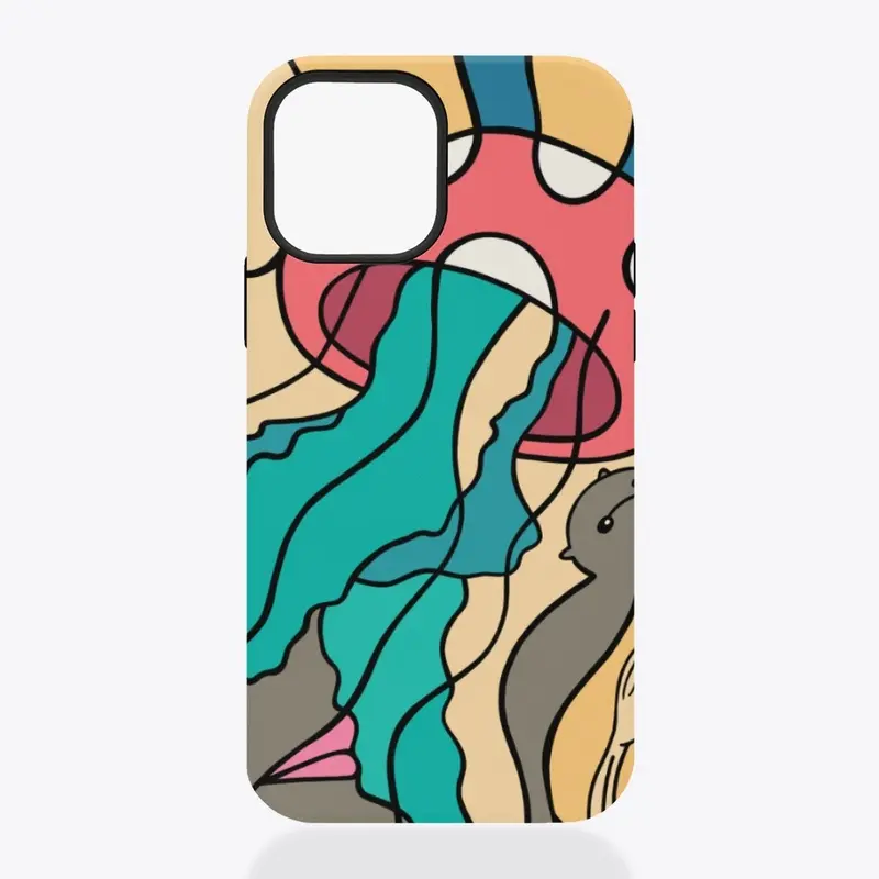 Artistic Mushroom Phone Case